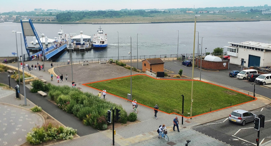 South Shields, Land at Harton Quay Park/Ferry Terminal